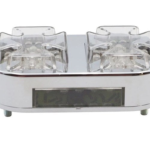 Chrome Maltese Tail Lamp for Harley-Davidson