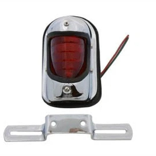 Chrome Beehive Style Tail Lamp for Harley-Davidson