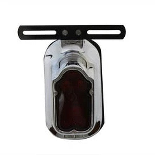 Replica Chrome Tombstone Tail Lamp for Harley-Davidson