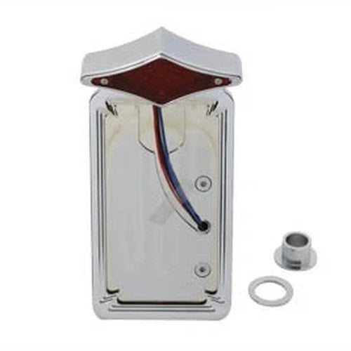 Chrome Diamond LED Vertical Tail Lamp Assembly for Harley-Davidson