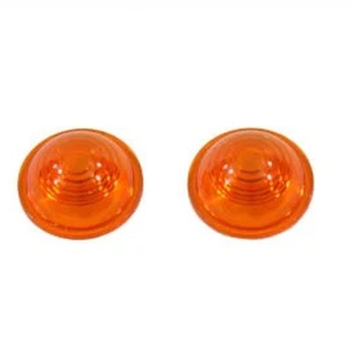 Mini Bullet Marker Lamp Amber Lens for Harley-Davidson