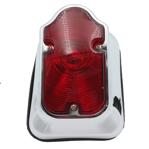 Tail Lamp Assembly without License Plate Window Tombstone for Harley-Davidson