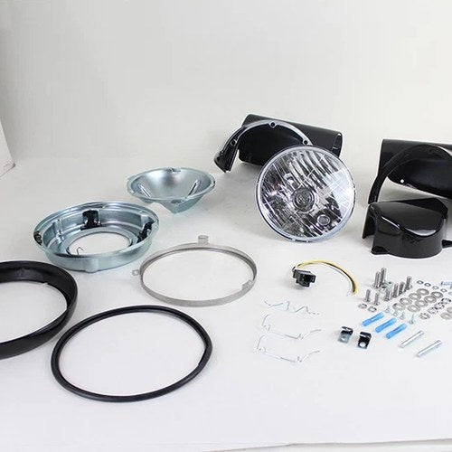 Headlamp Cowl Kit Black for Harley-Davidson