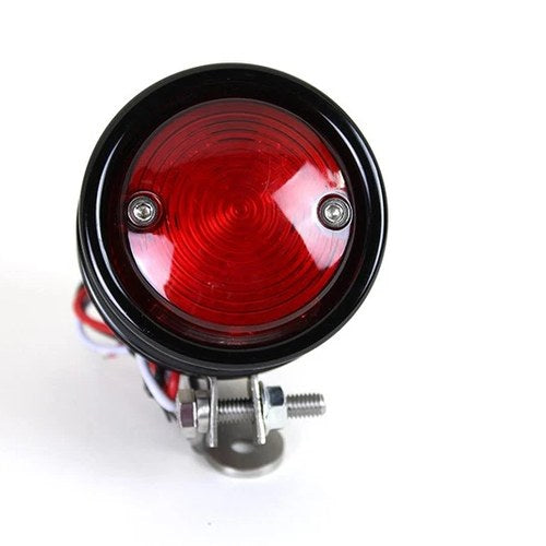 LED Bullet Tail Lamp Assembly Black for Harley-Davidson