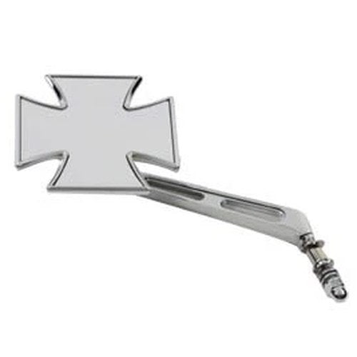 Maltese Mirror with Girder Stem Chrome for Harley-Davidson