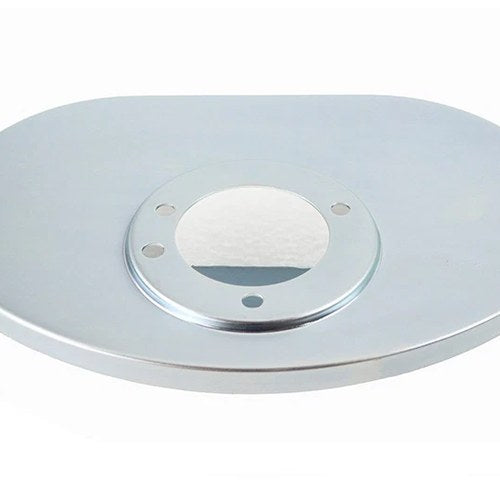 Shorty Oval Air Cleaner Backing Plate for Harley-Davidson