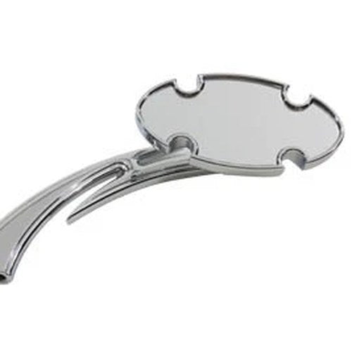 Kaiser Mirror with Billet Sickle Stem for Harley-Davidson