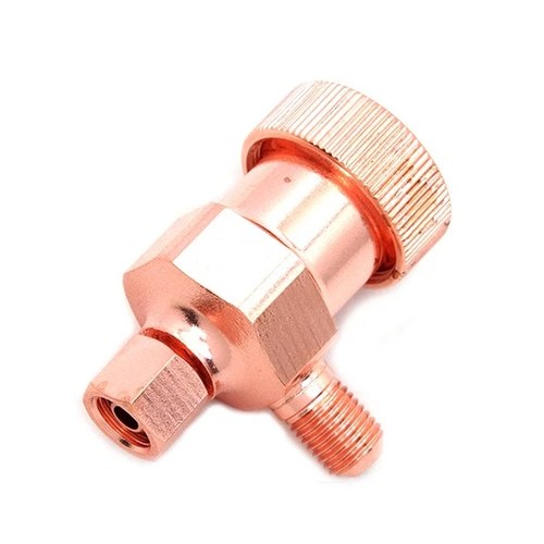 Copper Fuel Strainer without Screen for Harley-Davidson