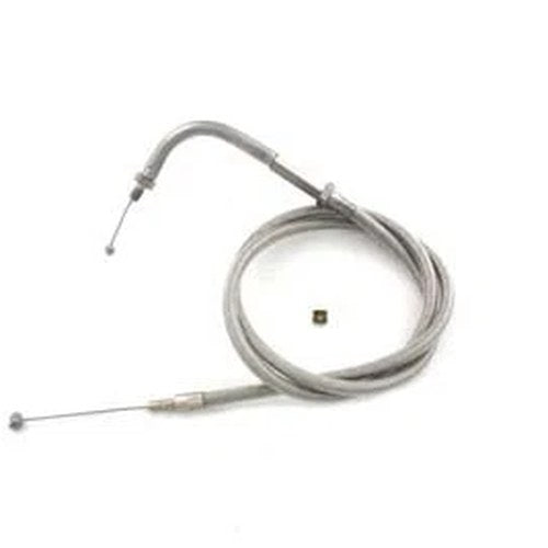 Braided Stainless Steel Throttle Cable with 33 inch Casing for Harley-Davidson