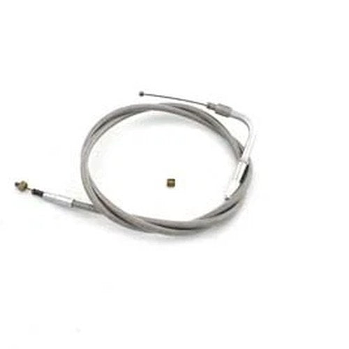 Braided Stainless Steel Idle Cable with 42 inch Casing for Harley-Davidson