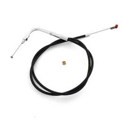 30 inch Black Idle Cable 90� Elbow Fitting for Harley-Davidson