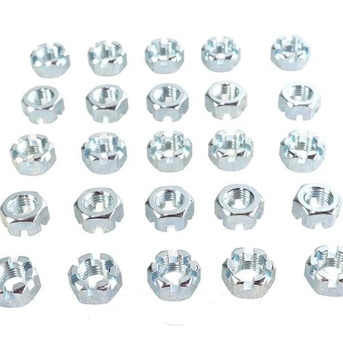 Zinc Plated 7/16 inch-20 Lock Nut for Harley-Davidson