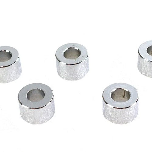Chrome Spacers 3/8 inch x 3/4 inch x 1/2 inch for Harley-Davidson