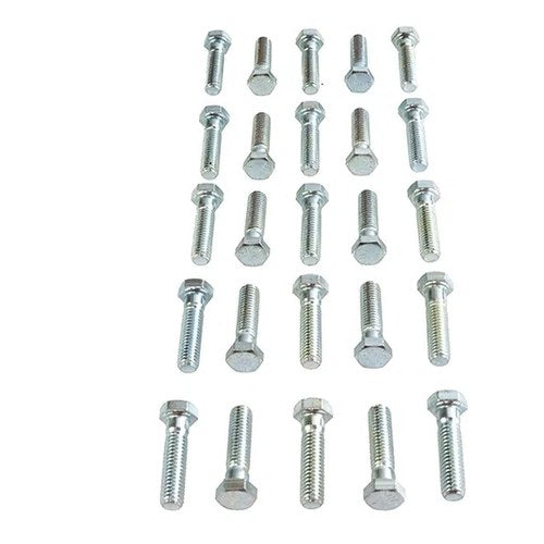 Hex Cap Bolts Zinc 3/8 inch-16 x 1-1/2 inch for Harley-Davidson