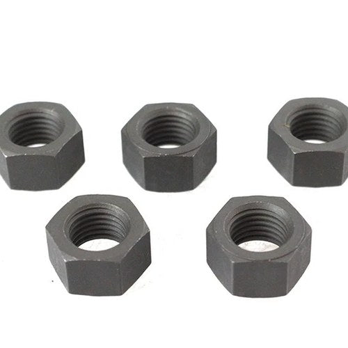 Parkerized Hex Nuts 7/16 inch-20 for Harley-Davidson