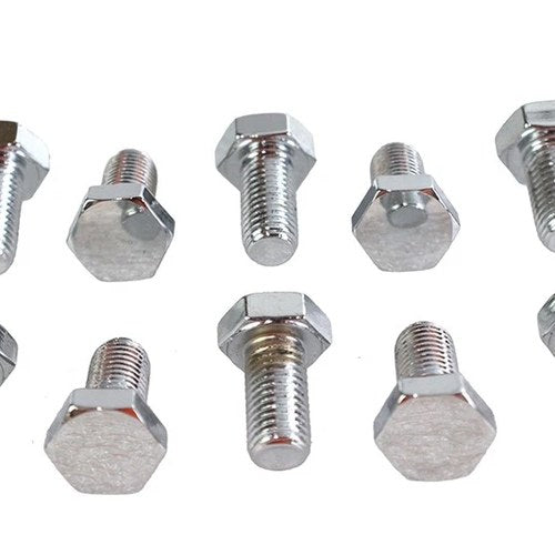 Hex Cap Bolts Chrome 5/16 inch x 5/8 for Harley-Davidson