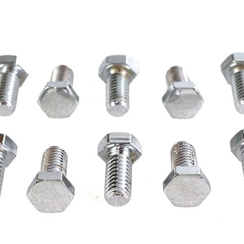 Hex Cap Bolts Chrome 3/8 inch x 3/4 inch for Harley-Davidson