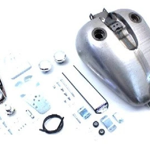 Bobbed 4.0 Gallon Gas Tank Kit for Harley-Davidson