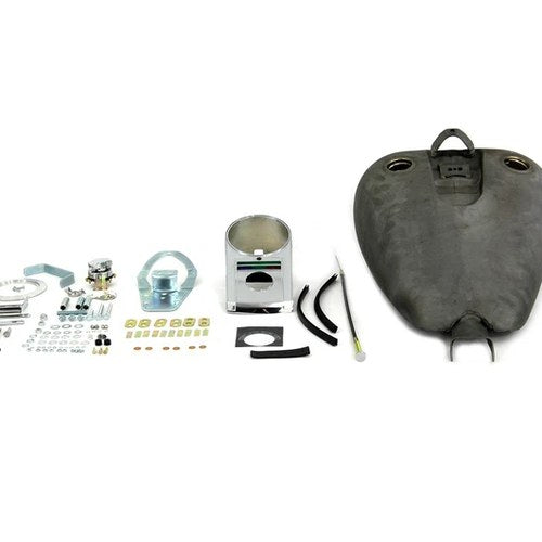 Bobbed 3.2 Gallon Gas Tank Kit for Harley-Davidson