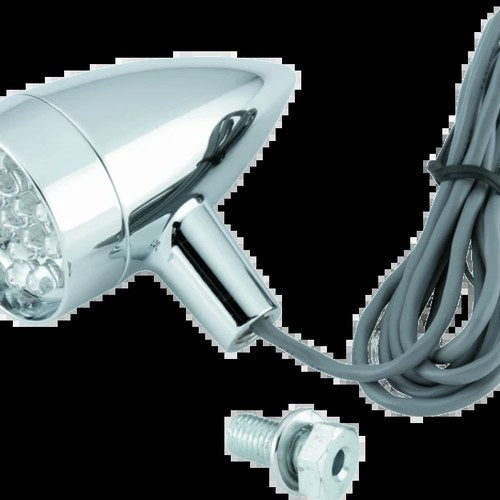 Bikers Choice Chrome For Mini Turn Signal Amber Universal Custom