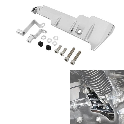 Rear Cylinder Engine Base Cover Fit For Harley Road King Electra Glide 2009-2016