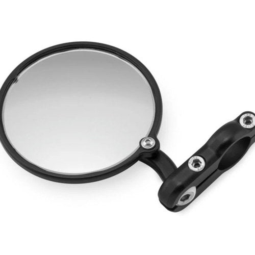 Crg Hindsight For 3 In. Round Bar-End Mirror Right - Black