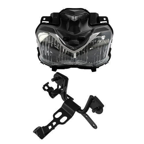 Headlight Assembly & Fairing Stay Bracket Fit For Kawasaki Z900 2017 2018 2019