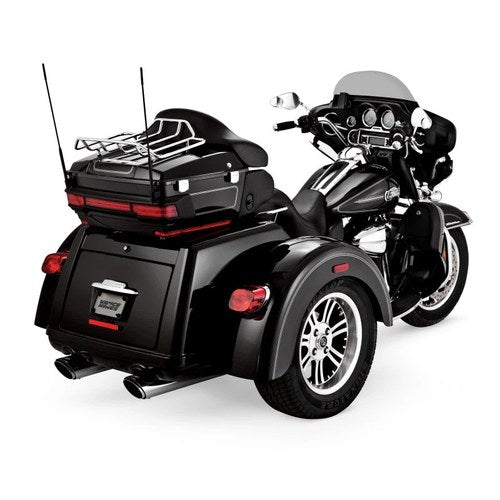 Vance & Hines For HD Dresser 95-16 Twin Slash Round Slip-On Exhaust