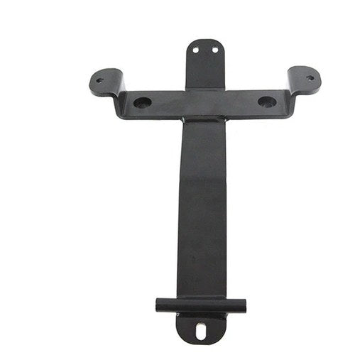 V-Twin 52100006 Police For Seat T Bracket - Black Finish