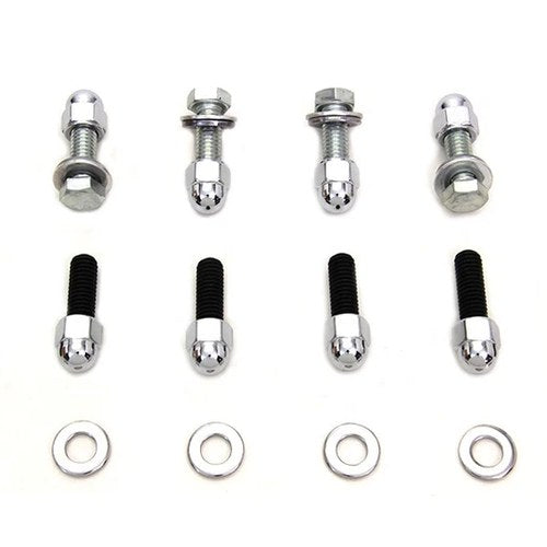 Colony 2045-34 Chrome Rear Fender Strut Bolt Kit
