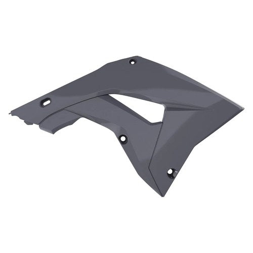 For Honda CR125R 02-07 Polisport MX Restyling Nardo Gray Radiator Scoops