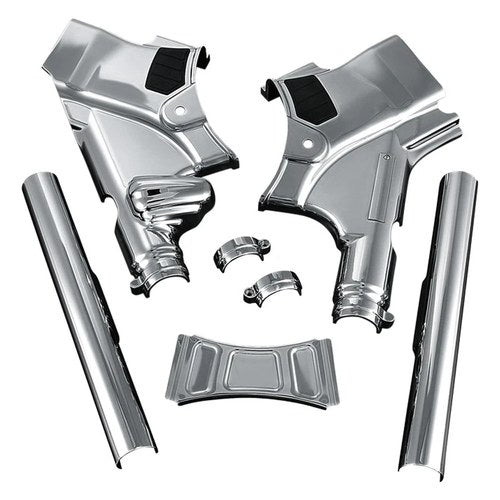 For Harley-Davidson Road King 2009-2013 Kuryakyn Deluxe Chrome Neck Covers