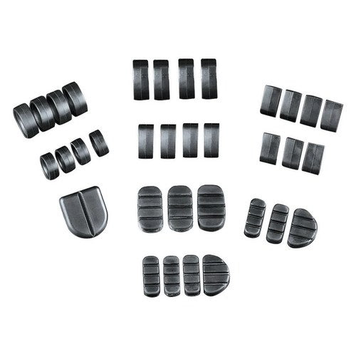Kuryakyn 8009 Replacement Pads for Small ISO-Pegs Black