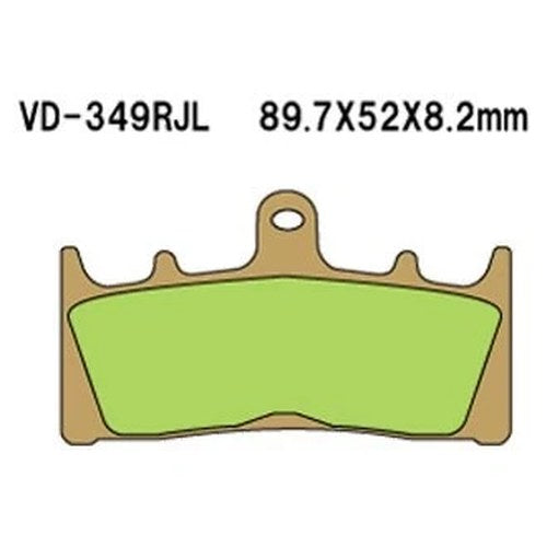 For Suzuki GSXR750 1997-1998 Vesrah Front Racing Brake Pads