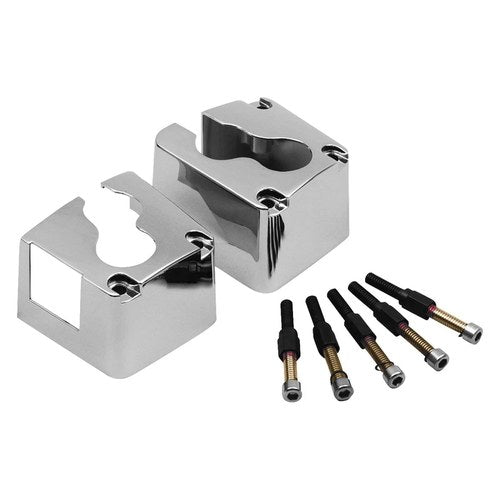For Harley-Davidson Super Glide 1992-1999 Kuryakyn Chrome Tappet Block Cover
