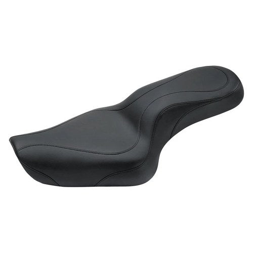 For Harley-Davidson Sportster 1200 04-18 Mustang DayTripper Black One-Piece Seat