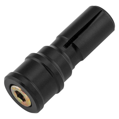 BikeMaster 152142 Bar-End Black Mirror Adapter for Clamp-On