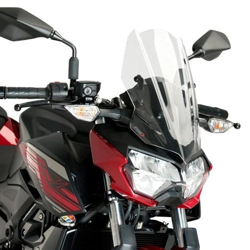 For Kawasaki Z400 2019 Puig 3548W Naked Windshield