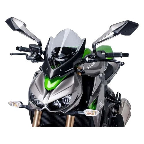 For Kawasaki Z1000 2014-2016 Puig 7514H Generation Touring Naked Windshield