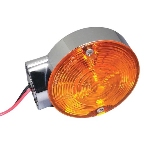 For Harley-Davidson Super Glide 71-73 K&S Technologies DOT Front Turn Signal