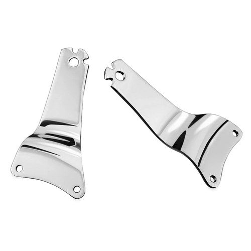 For Harley-Davidson Road King 2009-2013 Kuryakyn 1666 Chrome Fixed Mounts