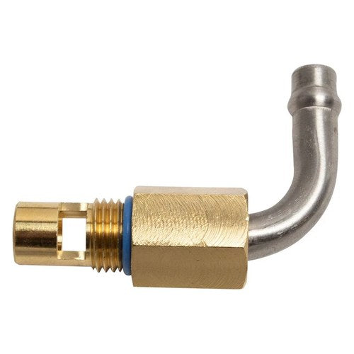 S&S Cycle Permeation Compliant Fuel Fitting w 90° Needle Seat