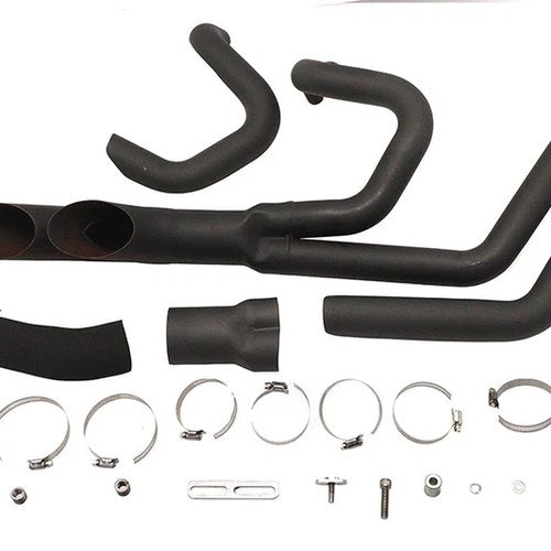 Wyatt Gatling Afterburner Exhaust System Black fits Harley Davidson