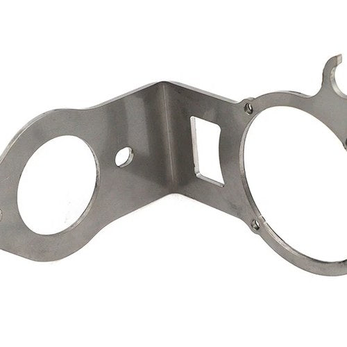 CV Carburetor Mount Bracket Natural Stainless Steel for Harley-Davidson