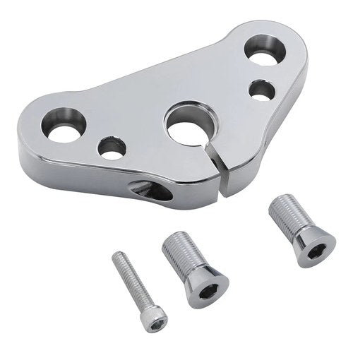 Triple Tree Top Clamp Fit For Harley Cross Bones 08-11 Springer Classic 05-07
