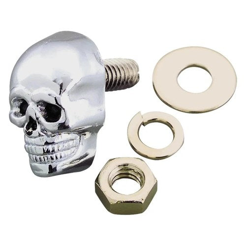 Biker's Choice Chrome Skull Krommet
