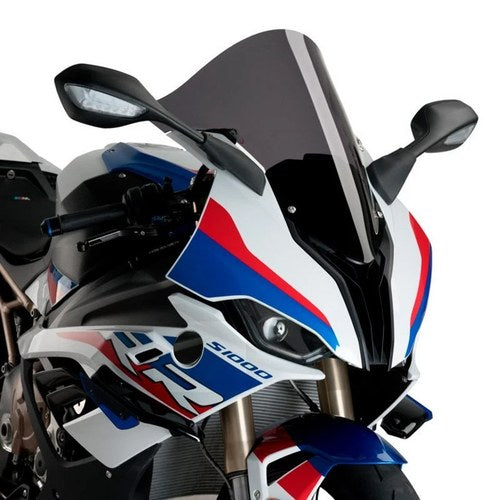 For BMW S1000RR 2019 Puig 3641F R-Racer Screen