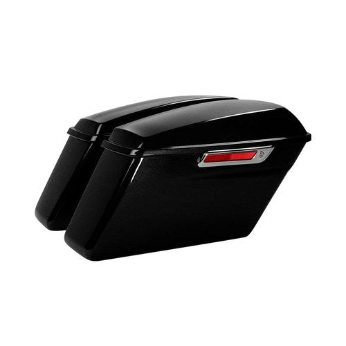 Hard Saddlebags Fit For Harley Touring Road Street Glide 2014-up Black Tempest