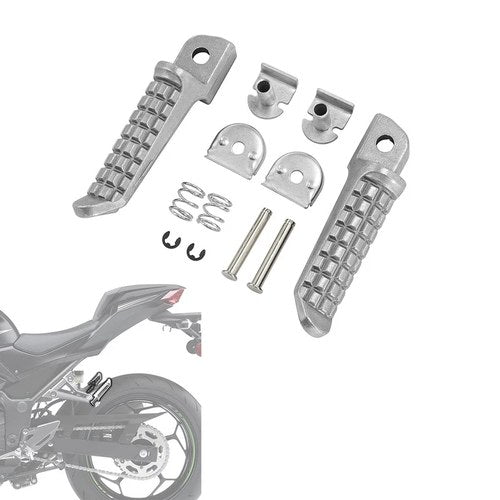 Rear Passenger Foot Pegs Footrest Fit For Kawasaki Ninja ZX7R 1996-2003 2002 01