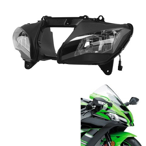 Headlight Headlamp Assembly Fit For Kawasaki Ninja ZX10R 2016 2017 2018 2019 20